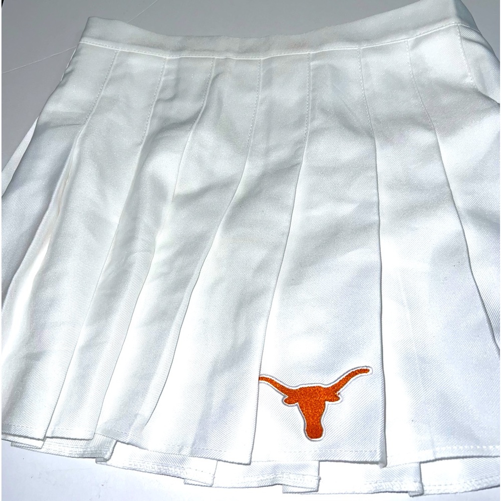 Brand new Texas Longhorn tailgate cheer style skirt